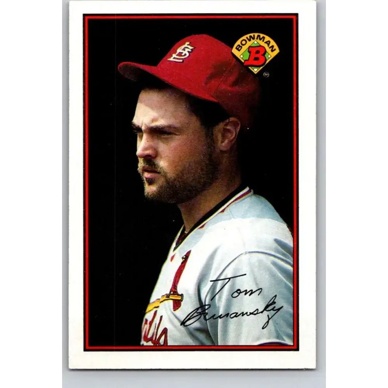 1989 Bowman #444 Tom Brunansky NM-MT St. Louis Cardinals Baseball Card - Baseball Card Single