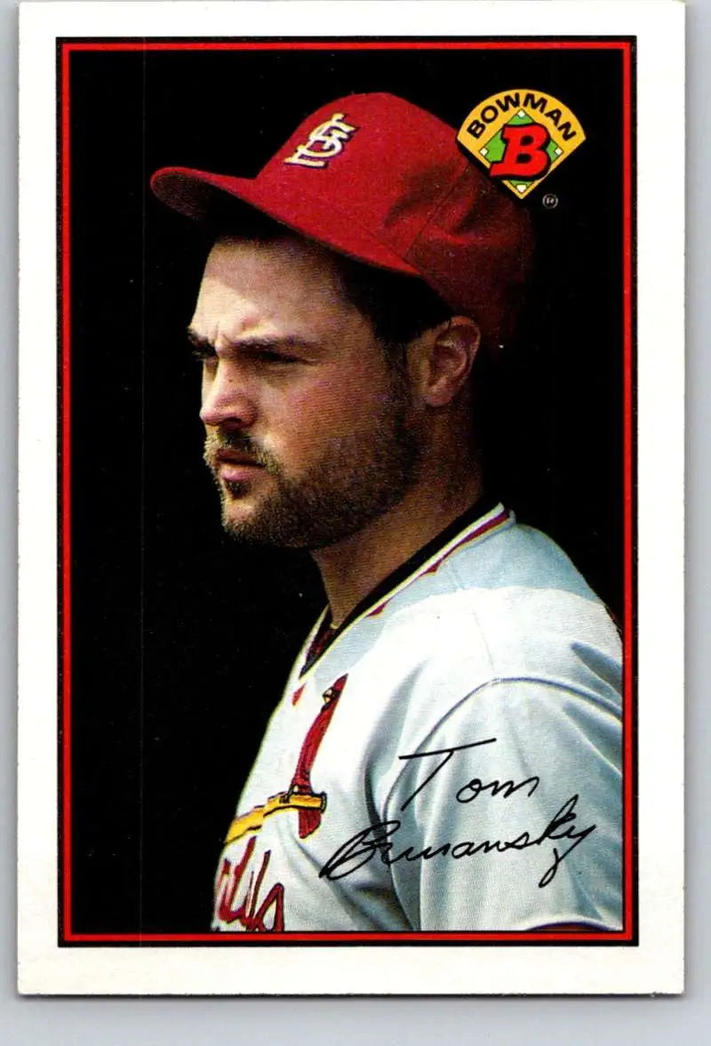 1989 Bowman #444 Tom Brunansky NM-MT St. Louis Cardinals Baseball Card - Baseball Card Single
