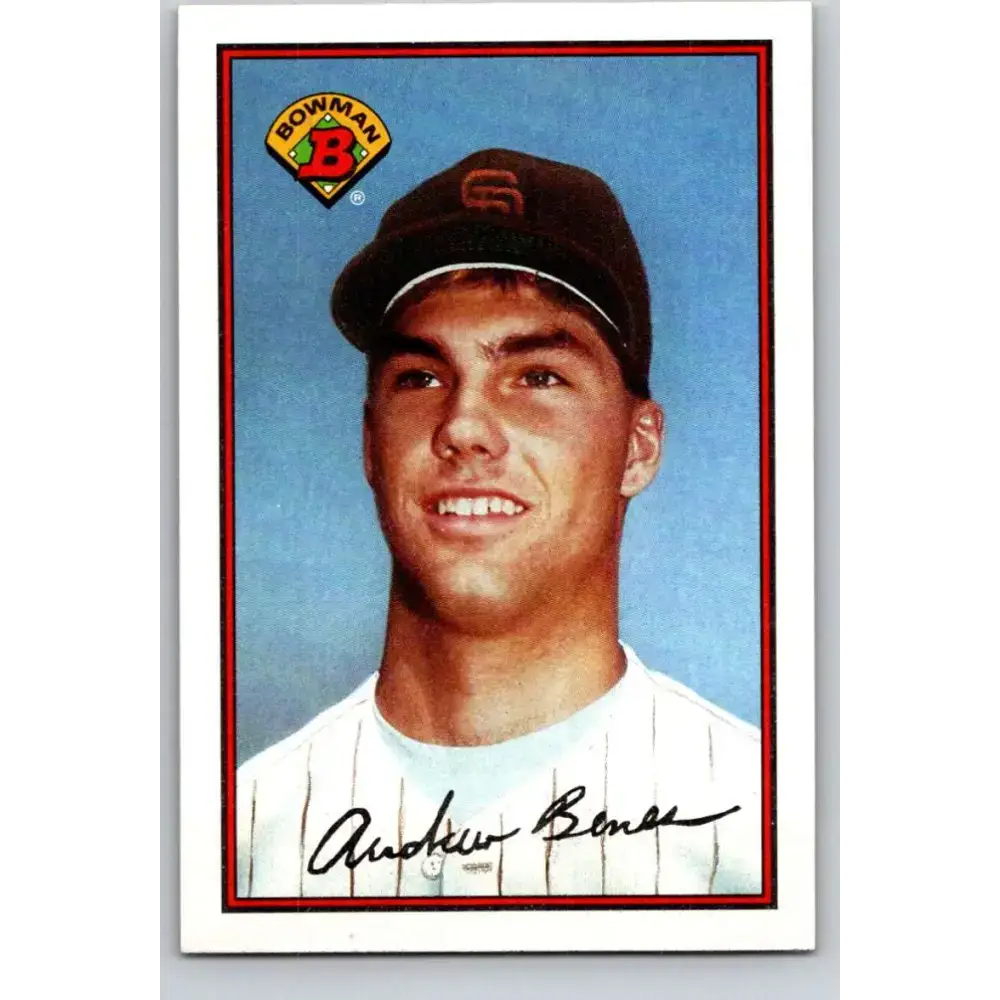 1989 Bowman #448 Andy Benes NM-MT RC Rookie San Diego Padres Baseball Card