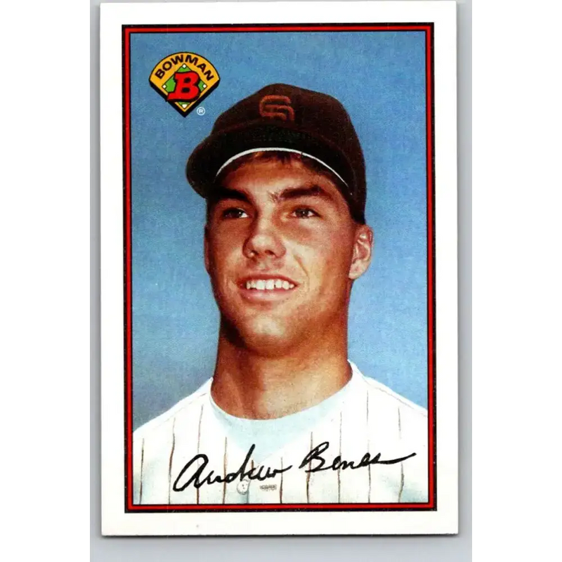 1989 Bowman #448 Andy Benes NM-MT RC Rookie San Diego Padres Baseball Card - Baseball Card Single