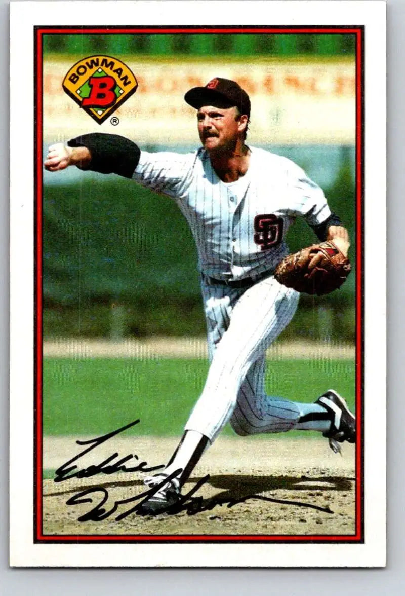 1989 Bowman #449 Ed Whitson NM-MT San Diego Padres Baseball Card - Baseball Card Single