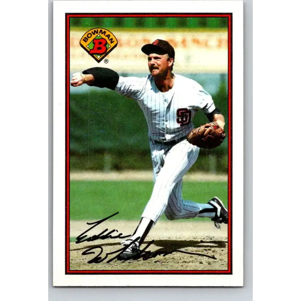 1989 Bowman #449 Ed Whitson NM-MT San Diego Padres Baseball Card