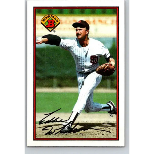 1989 Bowman #449 Ed Whitson NM-MT San Diego Padres Baseball Card