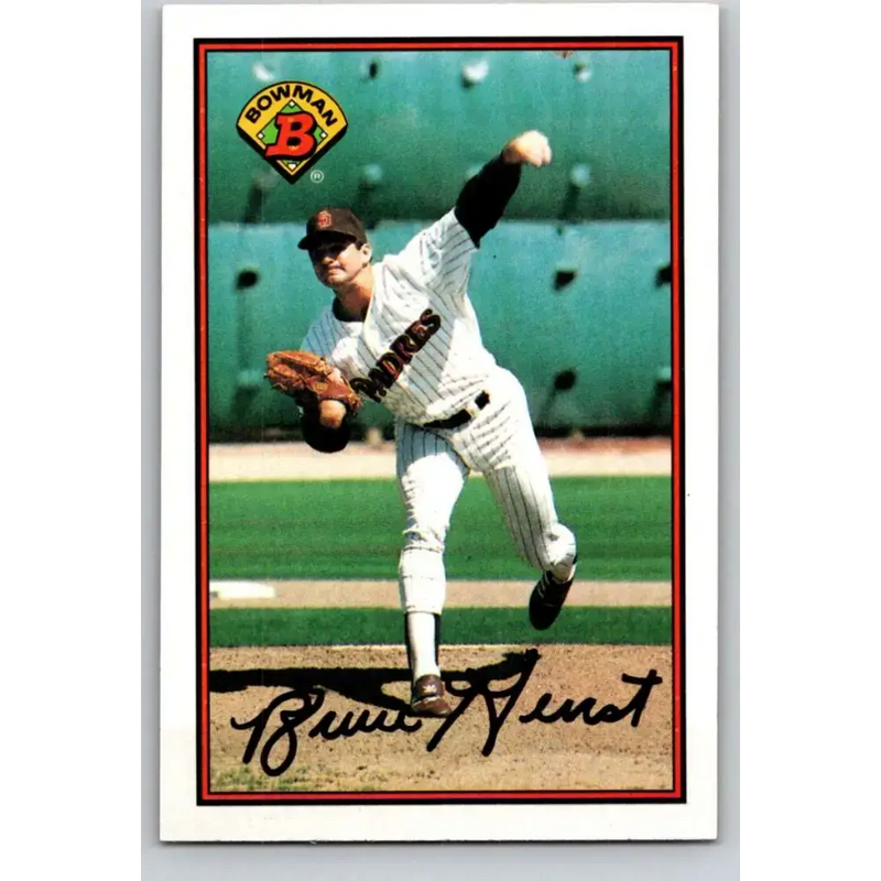 1989 Bowman #451 Bruce Hurst NM-MT San Diego Padres Baseball Card - Baseball Card Single