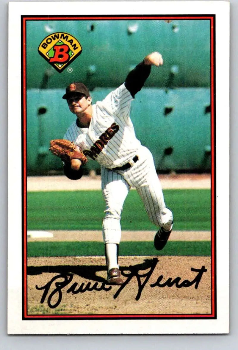 1989 Bowman #451 Bruce Hurst NM-MT San Diego Padres Baseball Card - Baseball Card Single