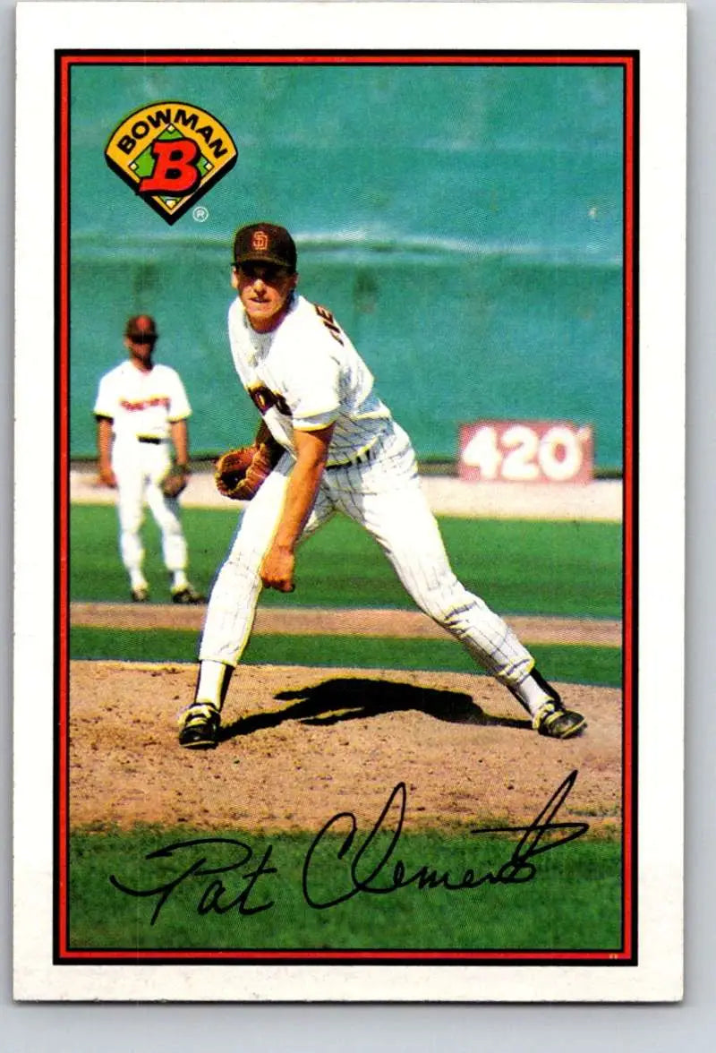 1989 Bowman #452 Pat Clements NM-MT San Diego Padres Baseball Card - Baseball Card Single