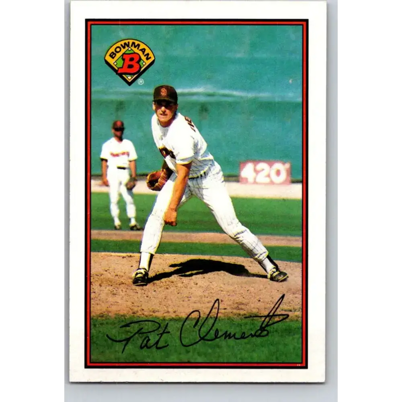 1989 Bowman #452 Pat Clements NM-MT San Diego Padres Baseball Card - Baseball Card Single