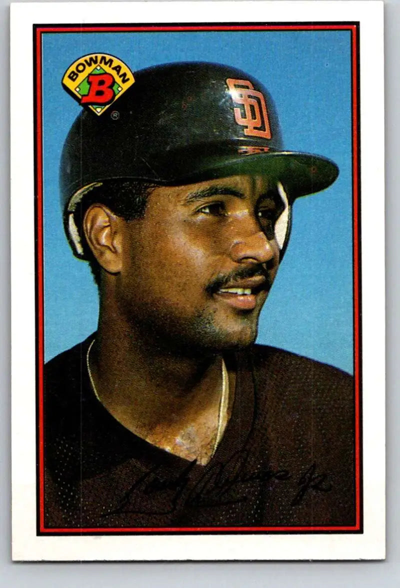 1989 Bowman #454 Sandy Alomar Jr. NM-MT RC Rookie San Diego Padres Baseball Card - Baseball Card Single