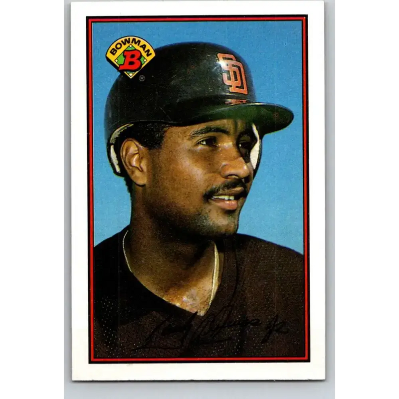 1989 Bowman #454 Sandy Alomar Jr. NM-MT RC Rookie San Diego Padres Baseball Card - Baseball Card Single