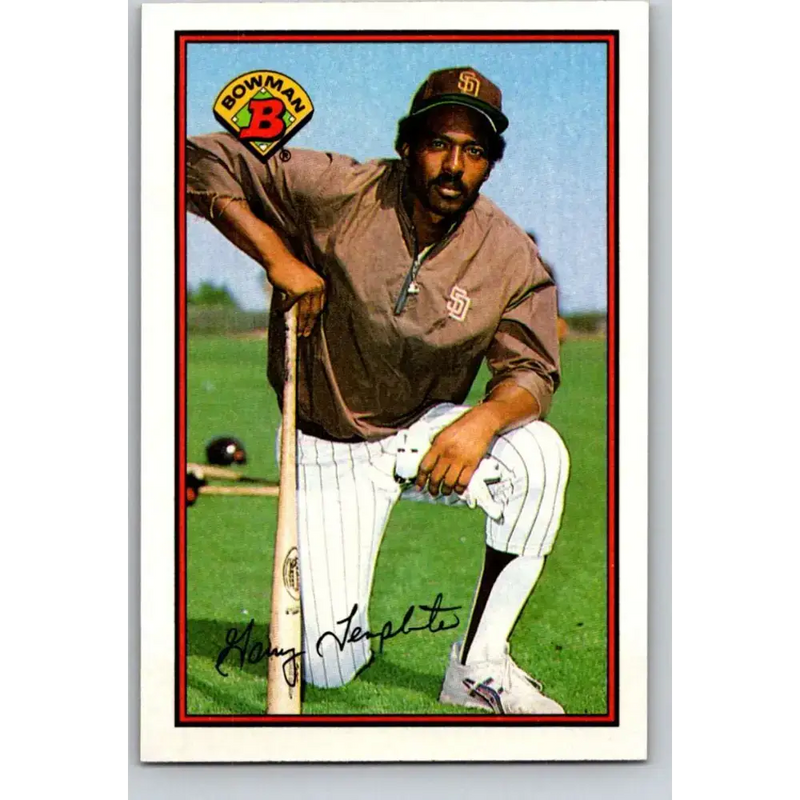 1989 Bowman #455 Garry Templeton NM-MT San Diego Padres Baseball Card - Baseball Card Single