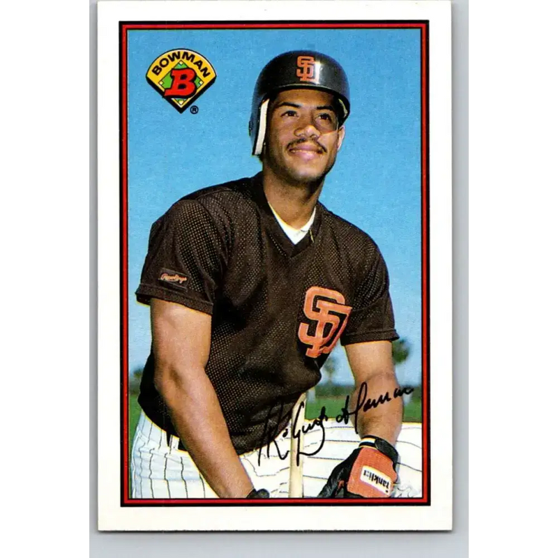 1989 Bowman #458 Roberto Alomar NM-MT San Diego Padres Baseball Card - Baseball Card Single