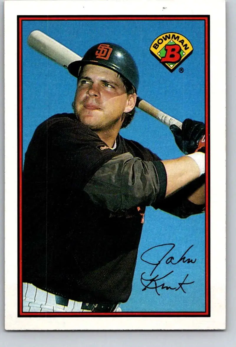 1989 Bowman #460 John Kruk NM-MT San Diego Padres Baseball Card - Baseball Card Single