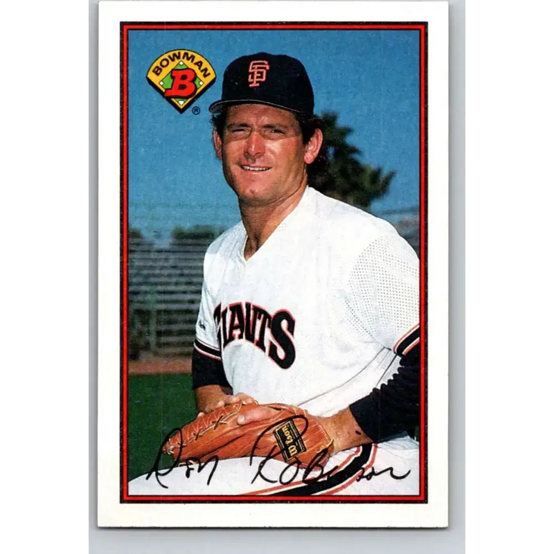 1989 Bowman #463 Don Robinson NM-MT San Francisco Giants Baseball Card - Baseball Card Single