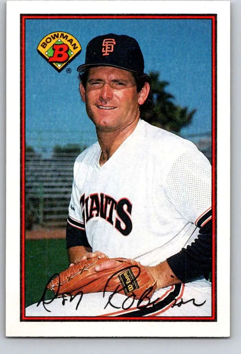 1989 Bowman #463 Don Robinson NM-MT San Francisco Giants Baseball Card - Baseball Card Single