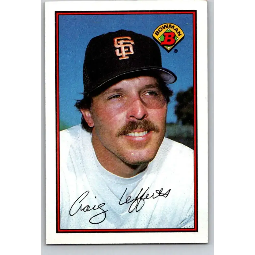 1989 Bowman #464 Craig Lefferts NM-MT San Francisco Giants Baseball Card
