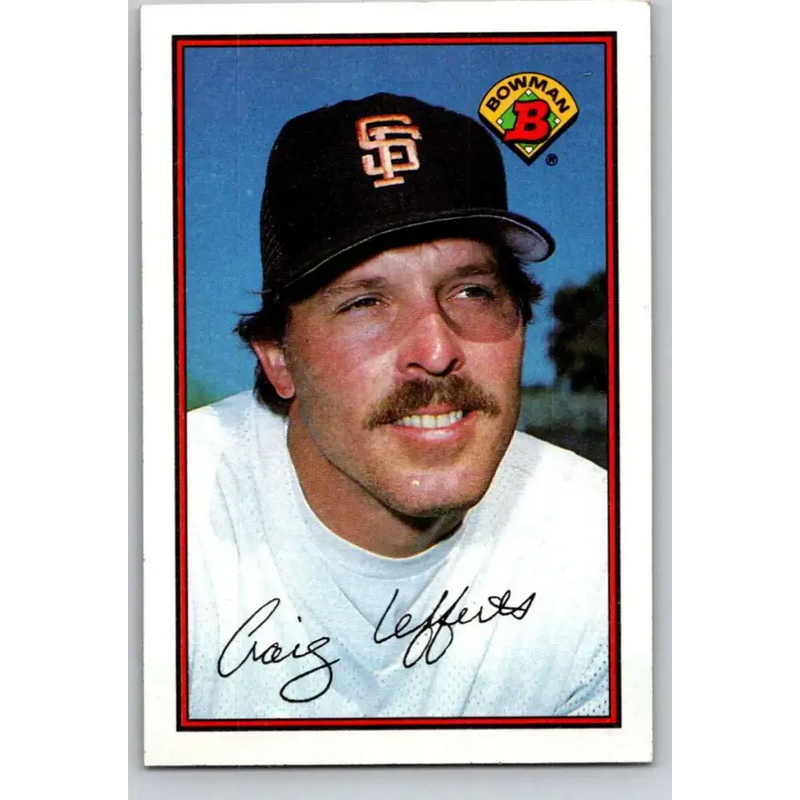 1989 Bowman #464 Craig Lefferts NM-MT San Francisco Giants Baseball Card - Baseball Card Single