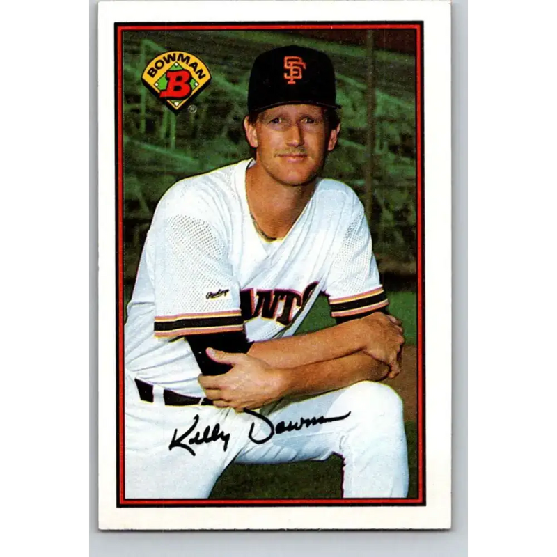 1989 Bowman #465 Kelly Downs NM-MT San Francisco Giants Baseball Card - Baseball Card Single