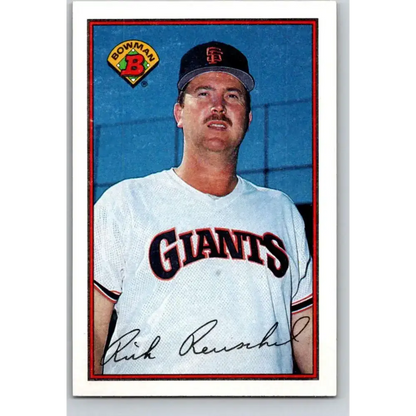 1989 Bowman #466 Rick Reuschel NM-MT San Francisco Giants Baseball Card