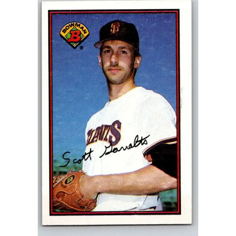 1989 Bowman #467 Scott Garrelts NM-MT San Francisco Giants Baseball Card - Baseball Card Single