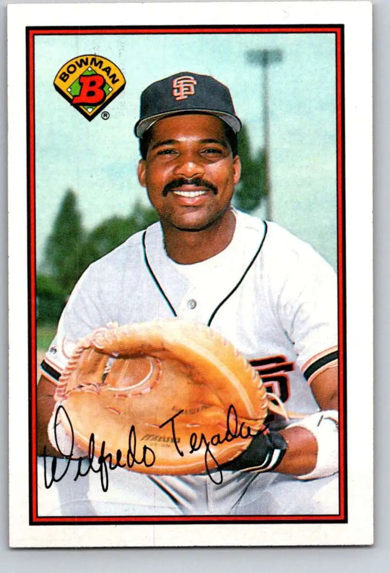 1989 Bowman #468 Wilfredo Tejada NM-MT San Francisco Giants Baseball Card - Baseball Card Single