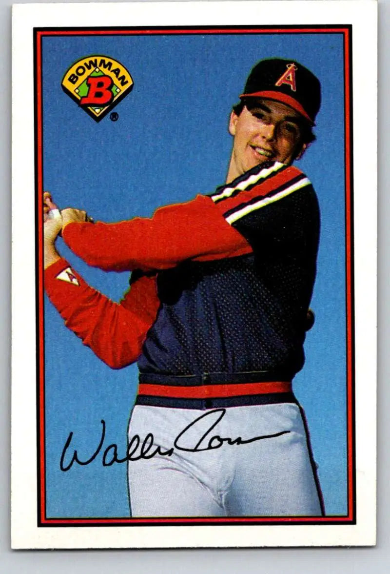 1989 Bowman #47 Wally Joyner NM-MT California Angels Baseball Card - Baseball Card Single