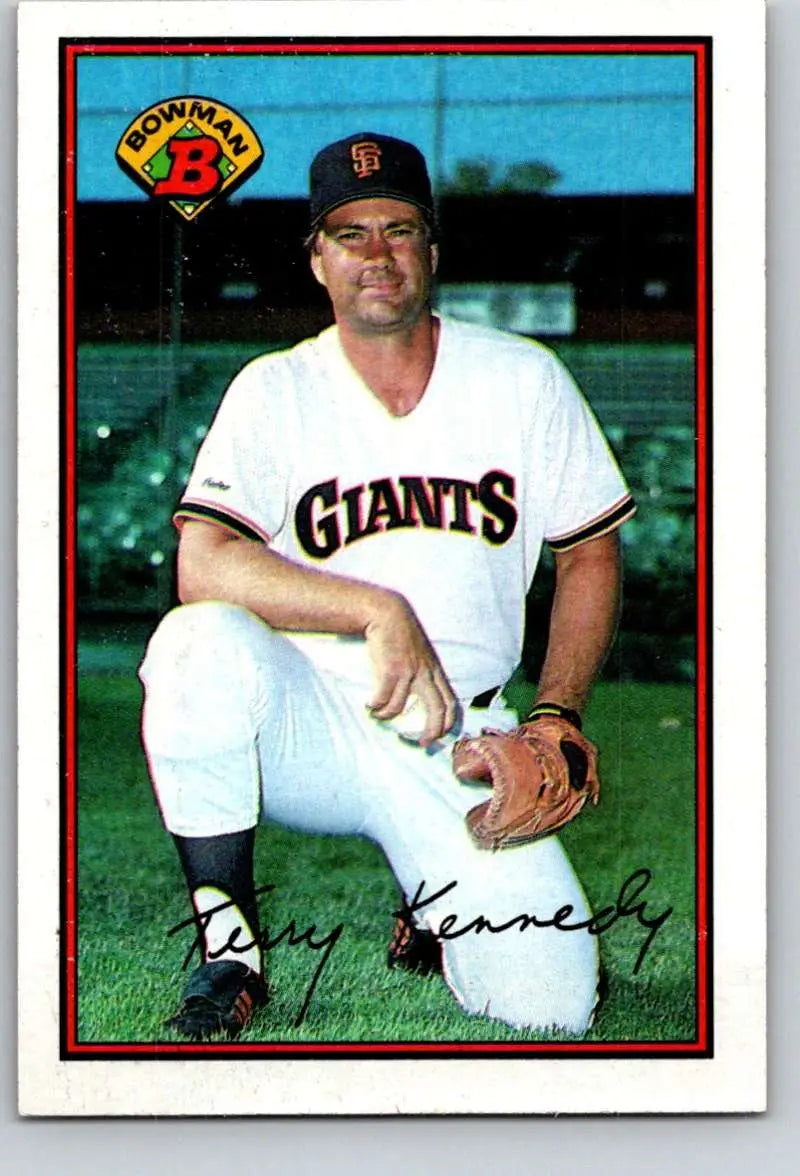 1989 Bowman #470 Terry Kennedy NM-MT San Francisco Giants Baseball Card - Baseball Card Single