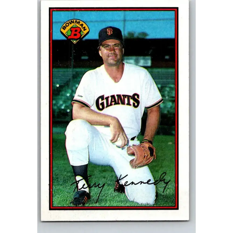 1989 Bowman #470 Terry Kennedy NM-MT San Francisco Giants Baseball Card - Baseball Card Single