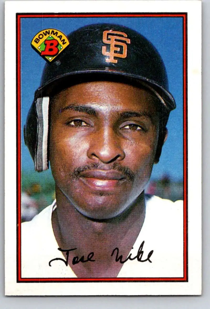 1989 Bowman #471 Jose Uribe NM-MT San Francisco Giants Baseball Card - Baseball Card Single