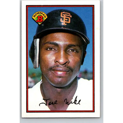1989 Bowman #471 Jose Uribe NM-MT San Francisco Giants Baseball Card