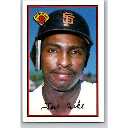 1989 Bowman #471 Jose Uribe NM-MT San Francisco Giants Baseball Card