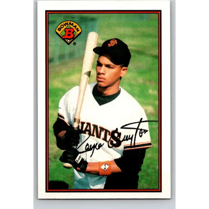 1989 Bowman #472 Royce Clayton NM-MT RC Rookie San Francisco Giants Baseball Card