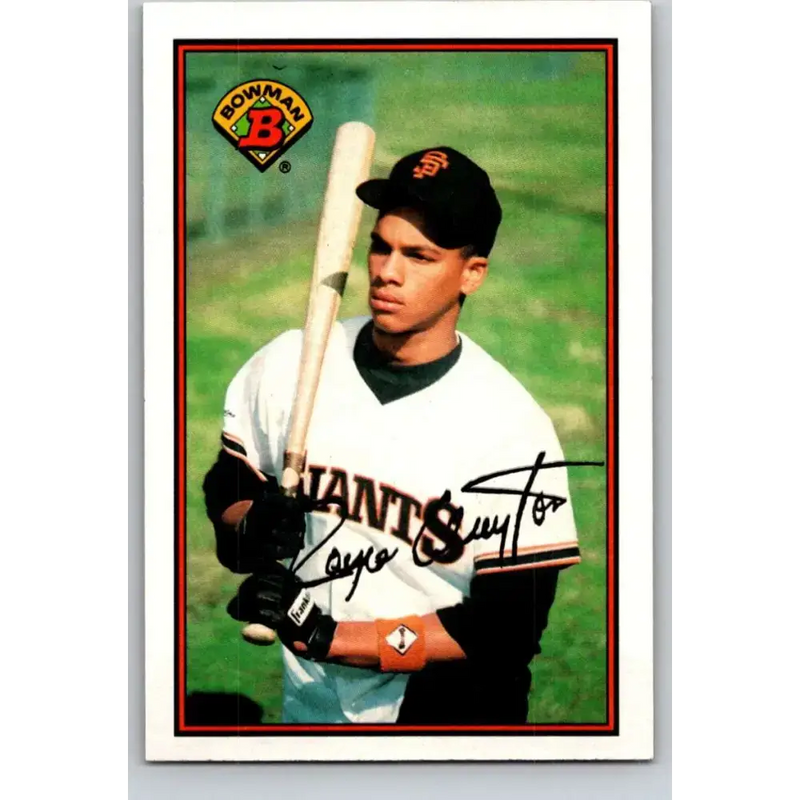 1989 Bowman #472 Royce Clayton NM-MT RC Rookie San Francisco Giants Baseball Card - Baseball Card Single