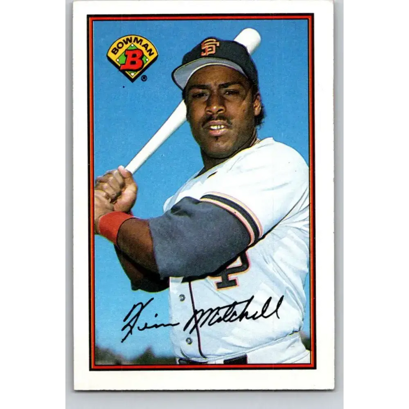 1989 Bowman #474 Kevin Mitchell NM-MT San Francisco Giants Baseball Card - Baseball Card Single