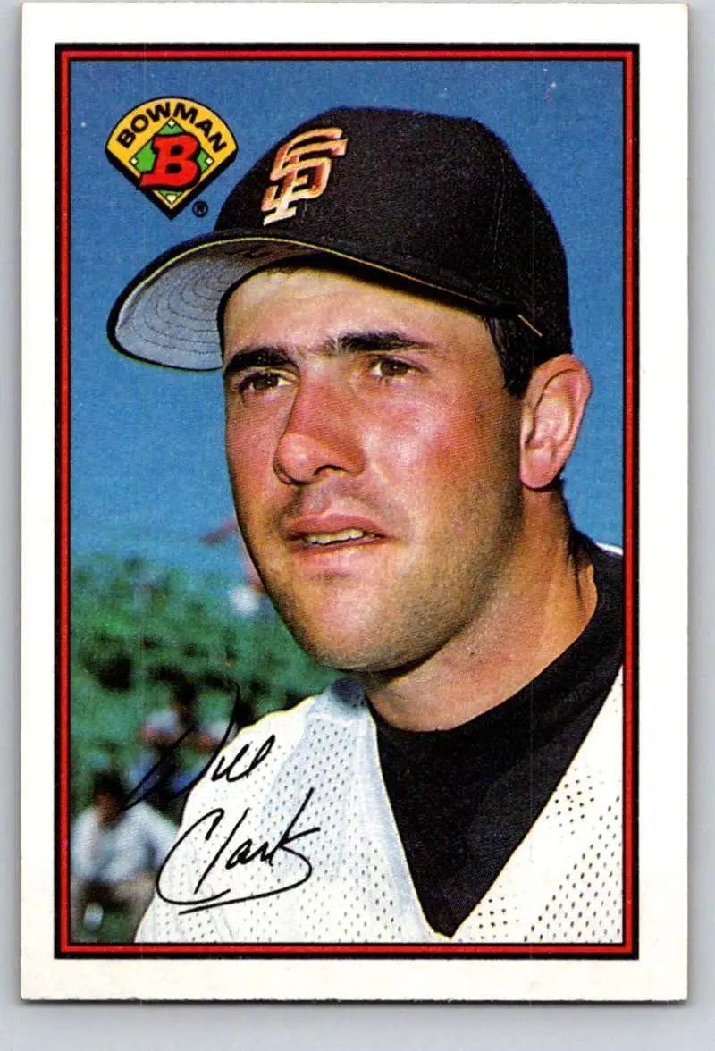 1989 Bowman #476 Will Clark NM-MT San Francisco Giants Baseball Card - Baseball Card Single