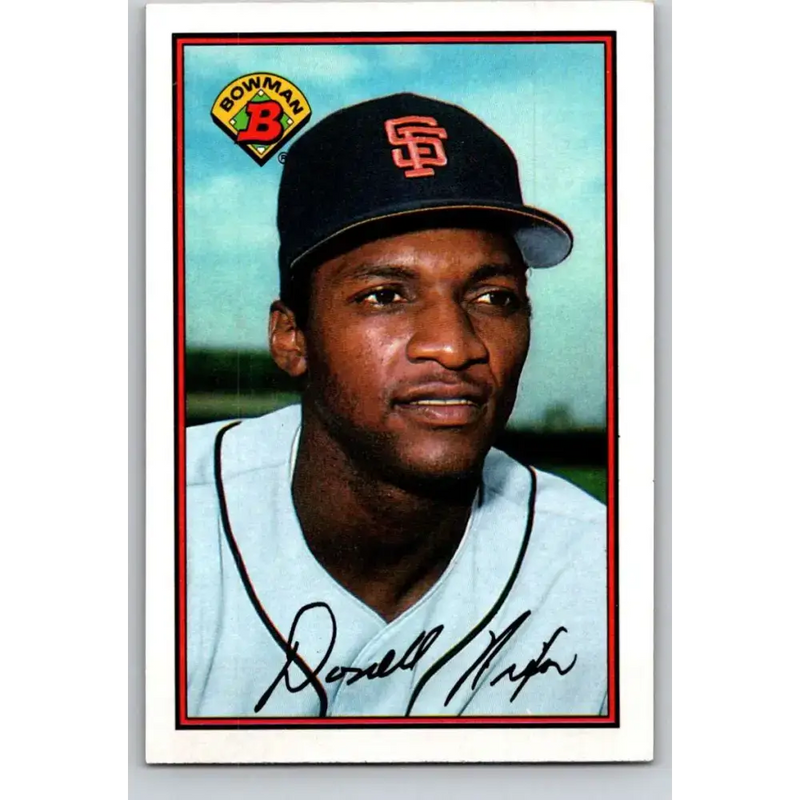 1989 Bowman #477 Donell Nixon NM-MT San Francisco Giants Baseball Card - Baseball Card Single