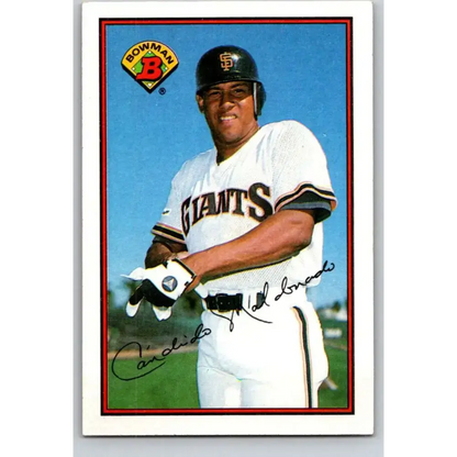 1989 Bowman #478 Candy Maldonado NM-MT San Francisco Giants Baseball Card