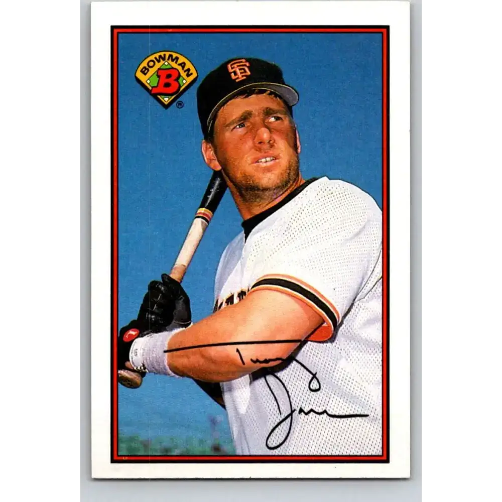 1989 Bowman #479 Tracy Jones NM-MT San Francisco Giants Baseball Card