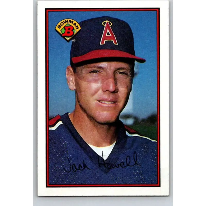 1989 Bowman #48 Jack Howell NM-MT California Angels Baseball Card - Baseball Card Single