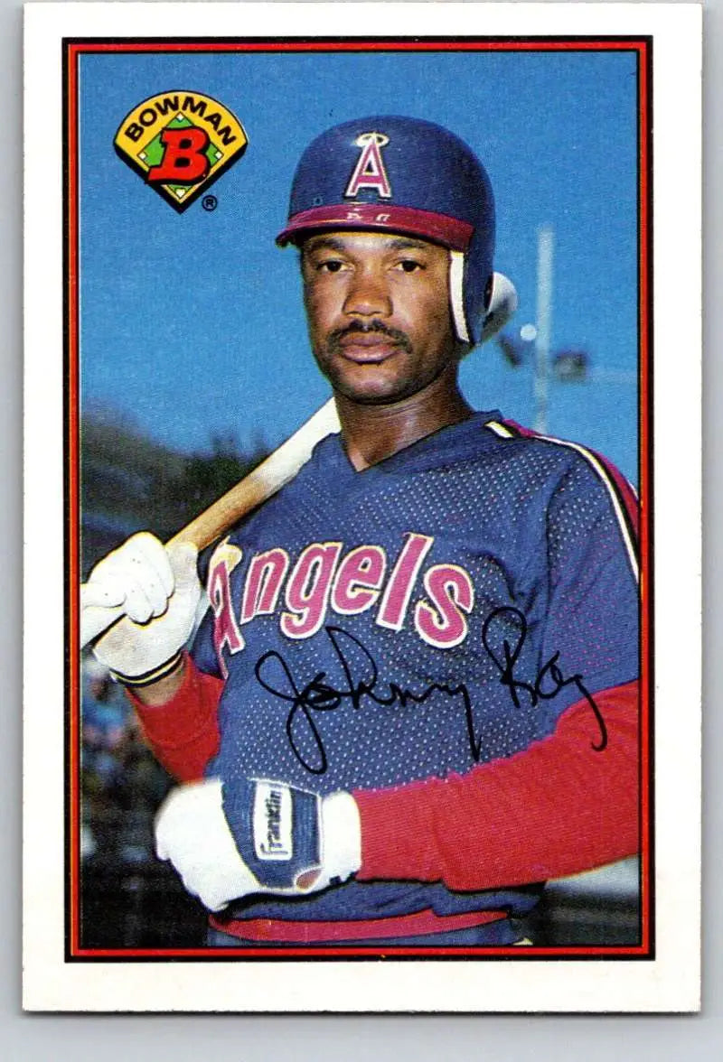 1989 Bowman #49 Johnny Ray NM-MT California Angels Baseball Card