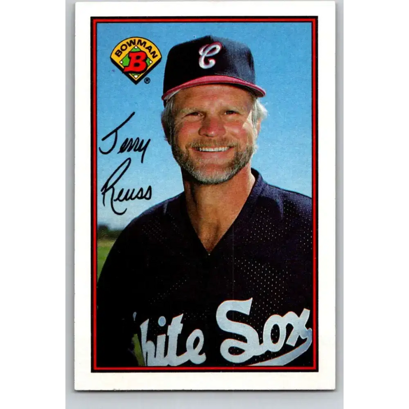 1989 Bowman #57 Jerry Reuss NM-MT Chicago White Sox Baseball Card - Baseball Card Single