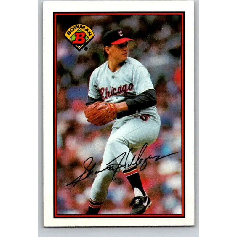 1989 Bowman #58 Shawn Hillegas NM-MT Chicago White Sox Baseball Card - Baseball Card Single
