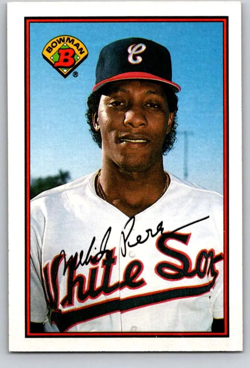 1989 Bowman #59 Melido Perez NM-MT Chicago White Sox Baseball Card - Baseball Card Single