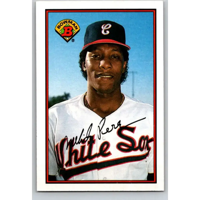1989 Bowman #59 Melido Perez NM-MT Chicago White Sox Baseball Card - Baseball Card Single