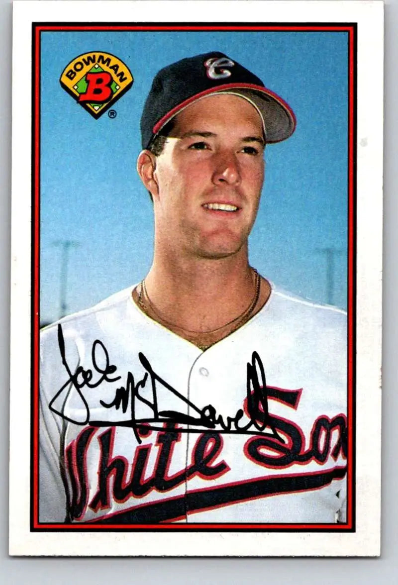 1989 Bowman #61 Jack McDowell NM-MT Chicago White Sox Baseball Card - Baseball Card Single