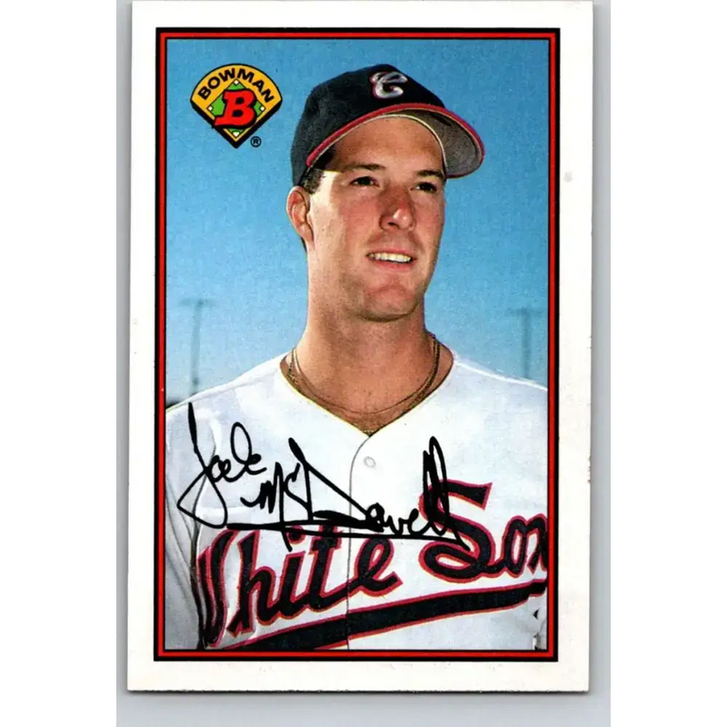 1989 Bowman #61 Jack McDowell NM-MT Chicago White Sox Baseball Card - Baseball Card Single