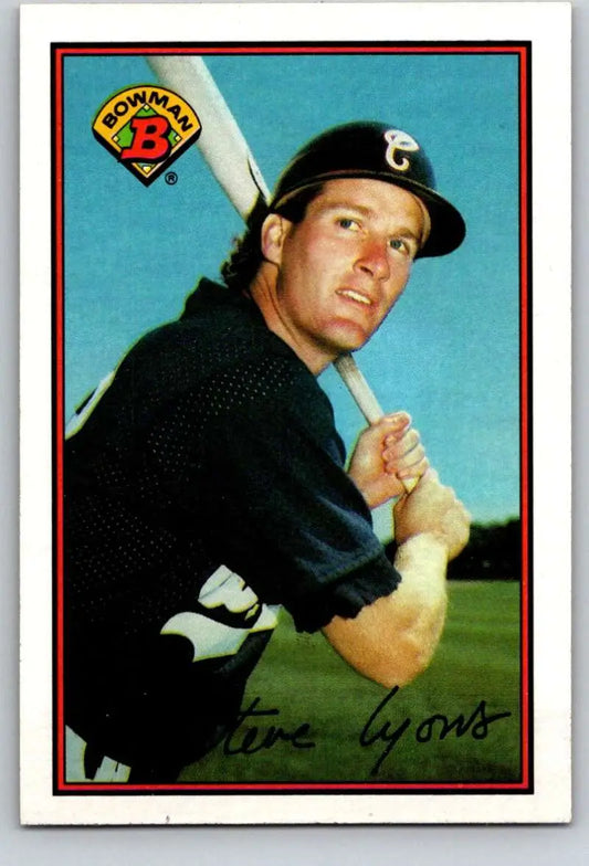 1989 Bowman #63 Steve Lyons NM-MT Chicago White Sox Baseball Card - Baseball Card Single