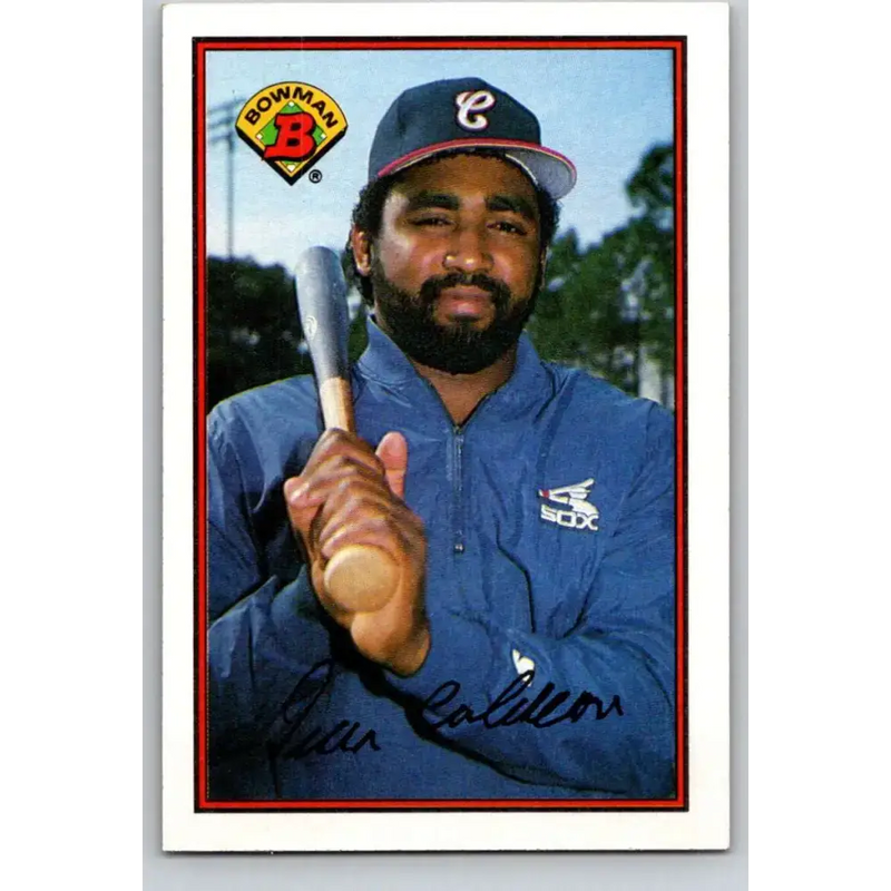 1989 Bowman #68 Ivan Calderon NM-MT Chicago White Sox Baseball Card - Baseball Card Single