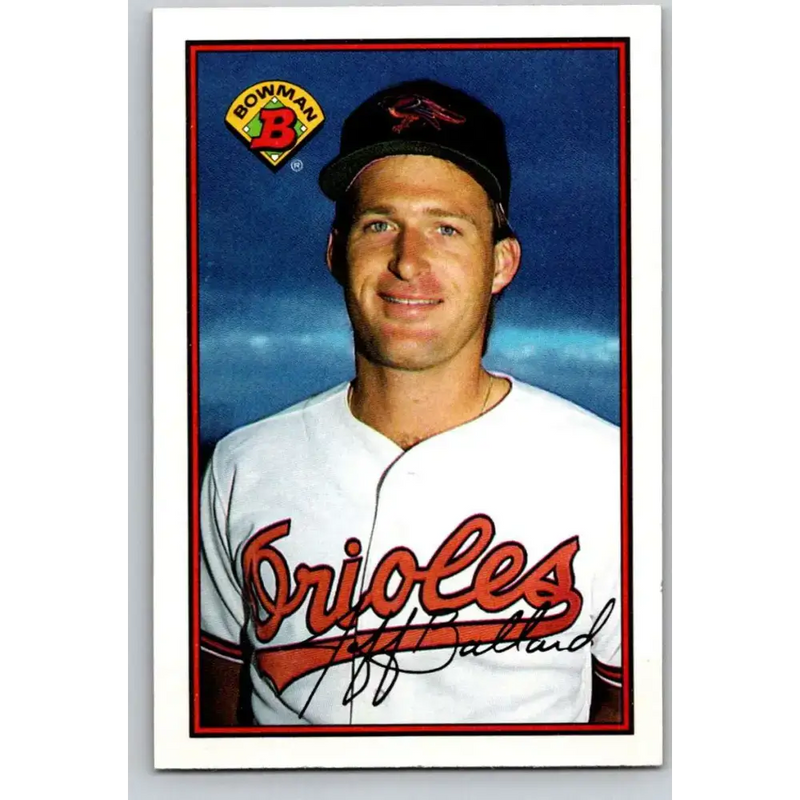 1989 Bowman #7 Jeff Ballard NM-MT Baltimore Orioles Baseball Card - Baseball Card Single