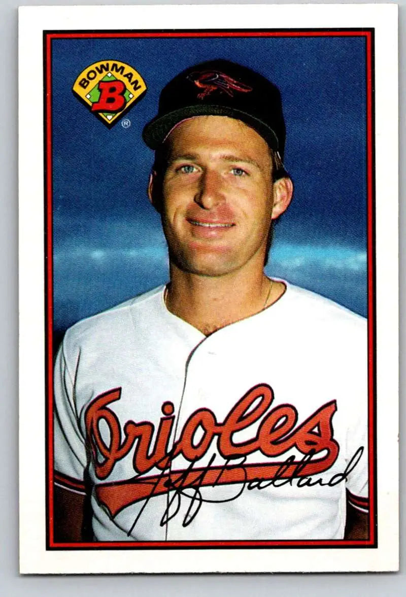 1989 Bowman #7 Jeff Ballard NM-MT Baltimore Orioles Baseball Card - Baseball Card Single