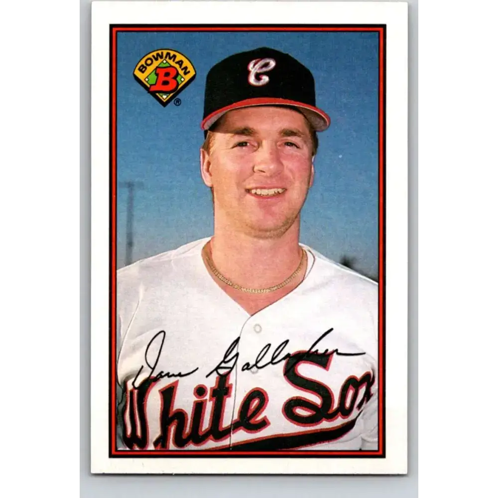 1989 Bowman #71 Dave Gallagher NM-MT RC Rookie Chicago White Sox Baseball Card
